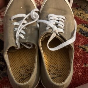 Dansko Tan Sneakers with White Soles